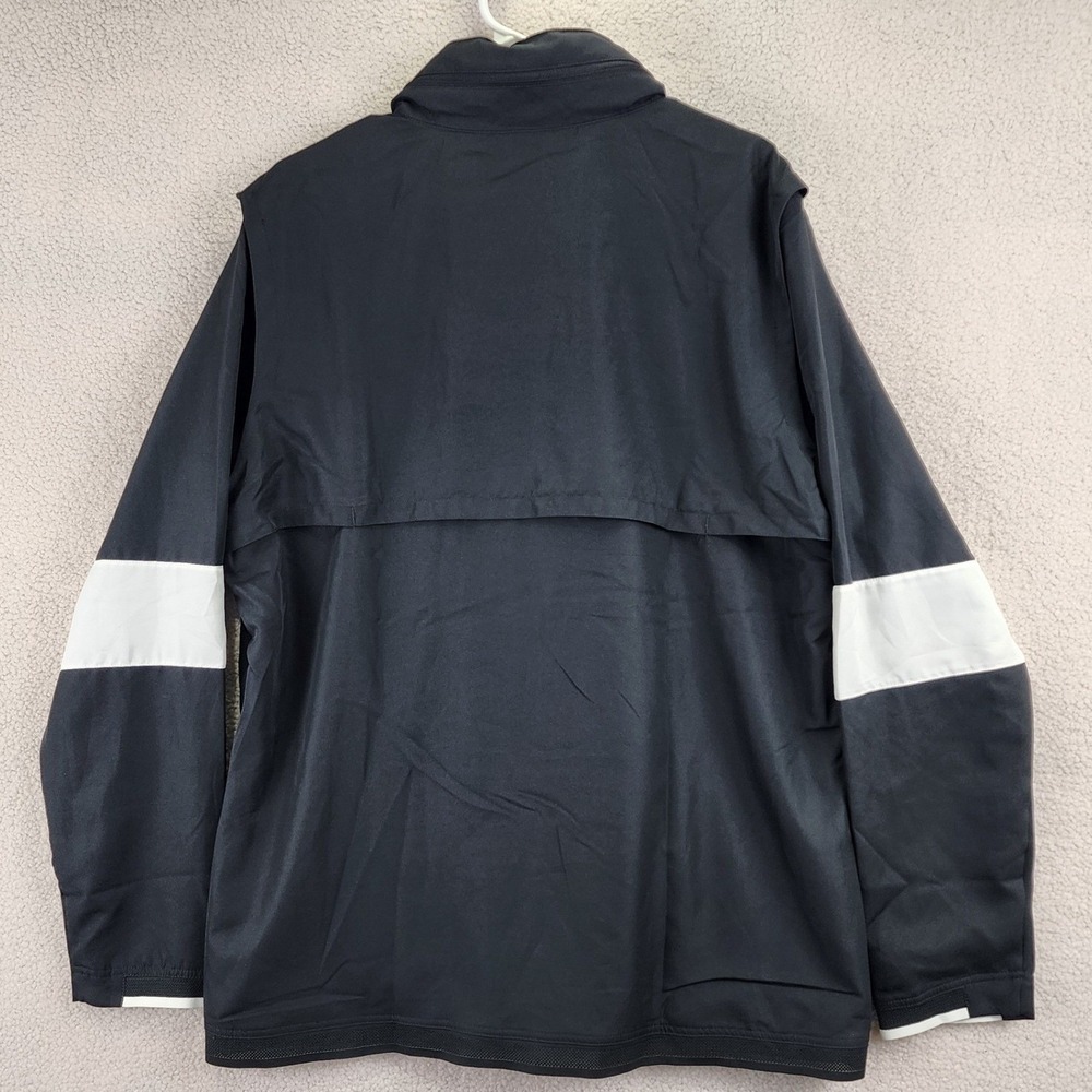 Nike Dri-Fit Running Jacket Full Zip Athletic Track Coat Men's XL Black - Picture 4 of 10